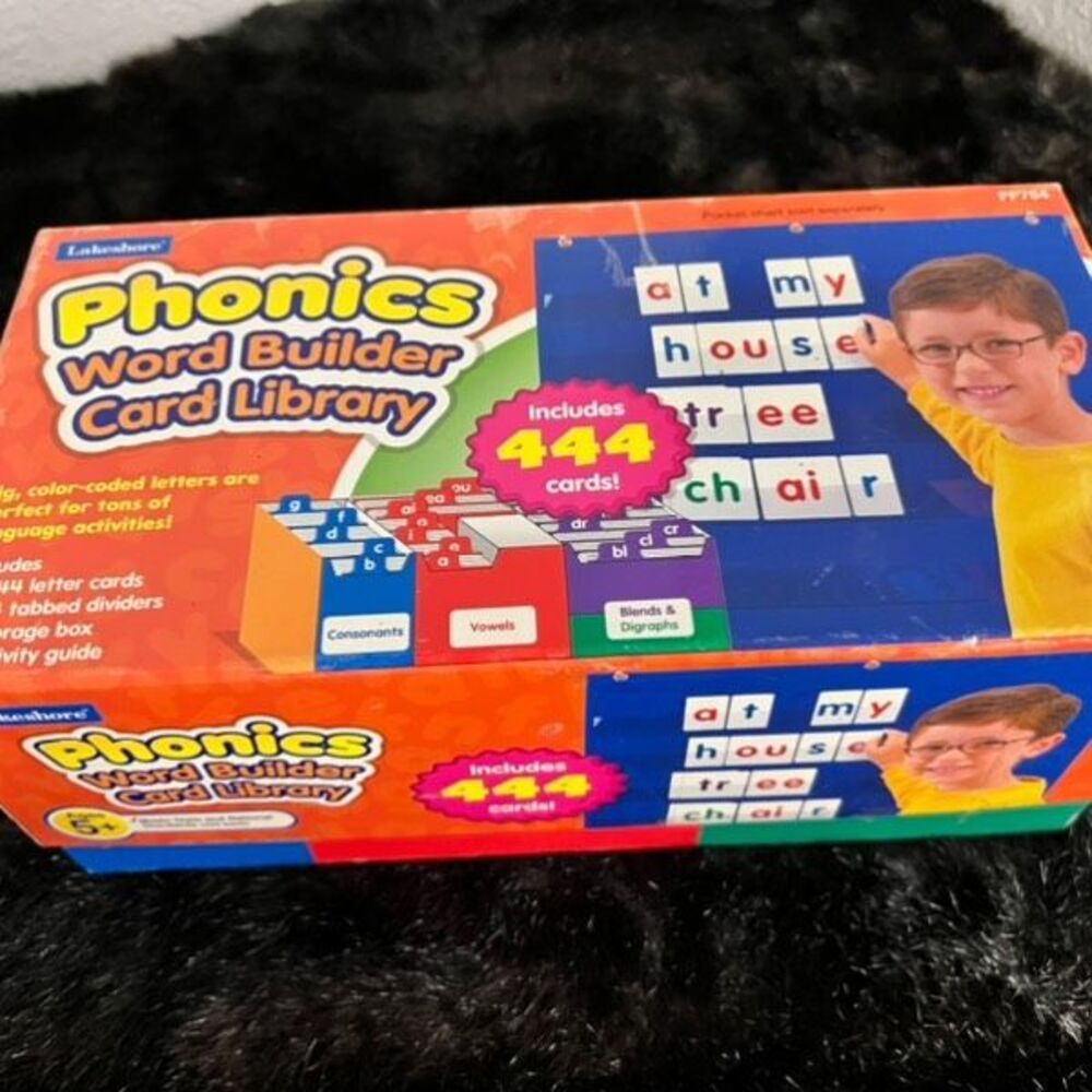 Lakeshore Phonics Word Builder Card Library